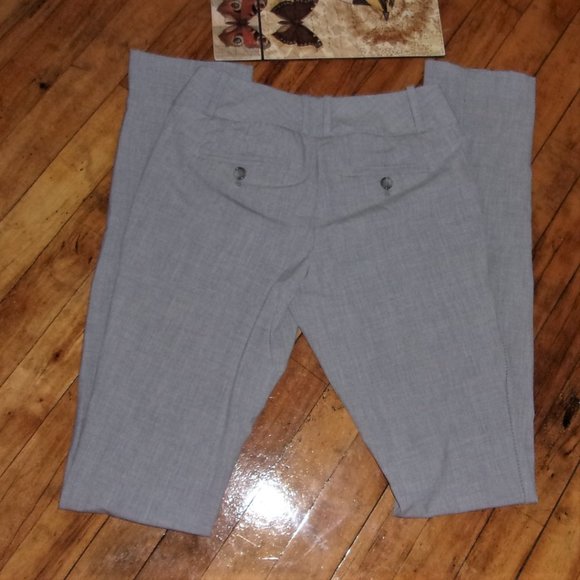 Gray Womens Casual Dress Pants 